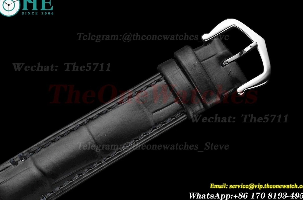 LE Dia Quartz Silver SS 8848F Dial Française Black Tank 21.2mm 0416